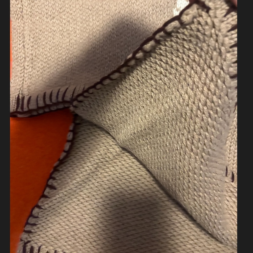 Zara limited edition brown camel Fair Isle wool jacquard poncho sweater … - Picture 6 of 14
